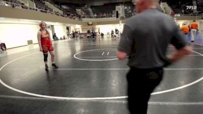 150 lbs Semis (4 Team) - Lane Taylor, Wabasso vs Serenity Halverson, Farmington