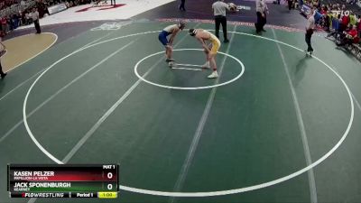 Cons. Round 3 - Kasen Pelzer, Papillion-La Vista vs Jack Sponenburgh, Kearney