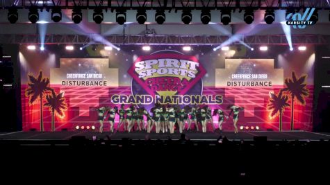 Cheer Force - San Diego - Disturbance [2025 L3 Senior Coed - Medium Day 3] 2025 Spirit Sports Grand Nationals