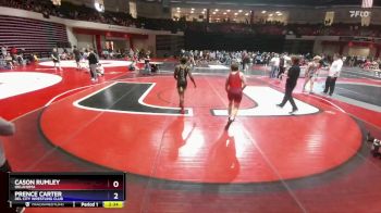138 lbs Cons. Round 4 - Cason Rumley, Oklahoma vs Prence Carter, Del City Wrestling Club