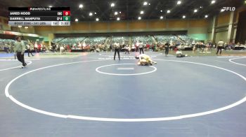 141 lbs Consi Of 16 #2 - Jared Hood, Emmanuel College (MA) vs Darrell Nanpuya, Cal Poly Humbolt