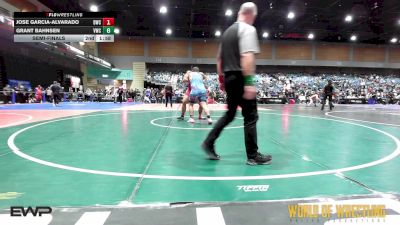 285 lbs Semifinal - Masahiro Hopkins, Kahuku Wrestling Club vs Isandre De La Torre, South Medford Mat Club