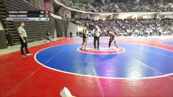150-5A Quarterfinal - Semaj Dobbins, Brunswick vs Joshua Cherry, Villa Rica