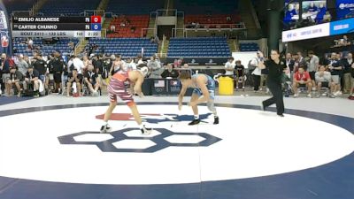 138 lbs Champ. Rd Of 32 - Emilio Albanese, Pennsylvania vs Carter Chunko, Pennsylvania