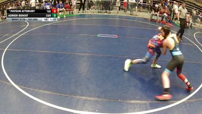102 lbs Champ. Rd Of 16 - Payson Attebury, Team Grand Valley Elite vs Adrien Benoit, Carbon Wrestling
