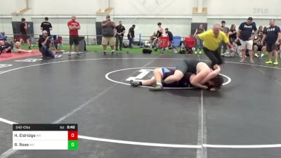 242-C lbs Consi Of 8 #2 - Hunter Eldridge, WV vs Remington Rose, WV