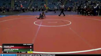 5A - 113 lbs Cons. Round 2 - Jaxson Newcomb, Andover-Central vs Julian Long, Leavenworth