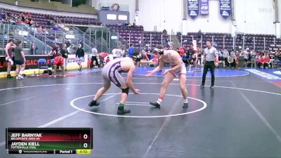 190 lbs Cons. Round 4 - Jayden Kiell, Tottenville-PSAL vs Jeff Barnyak, Bellefonte Area Hs