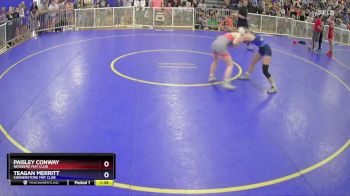 118 lbs Semifinal - Paisley Conway, Newberg Mat Club vs Teagan Merritt, Cornerstone Mat Club