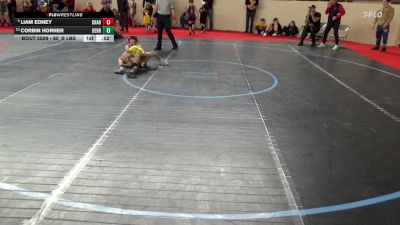 85_B lbs Consi Of 8 #1 - Liam Edney, Chartiers Valley vs Corbin Horner, Derry