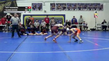 106 lbs Cons. Semi - Hoyt Washburn, Independence vs Sladen Shover, West Delaware, Manchester