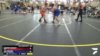 285 lbs Cons. Round 3 - Carter Dawley, Iowa vs Ian Taylor, DC Elite Wrestling
