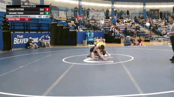 133 lbs Cons. Round 3 - Shane Todd, Barton vs Luke Potter, Cloud County Community College