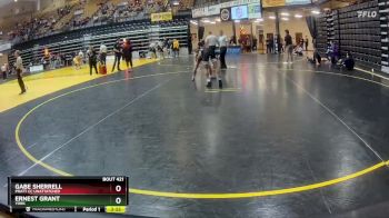 125 lbs Cons. Round 4 - Ernest Grant, York vs Gabe Sherrell, Pratt CC Unattatched