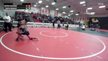 155 lbs Cons. Round 6 - Sophia Galindez, Orange Vista vs Maiya Bradley, Vista Murrieta