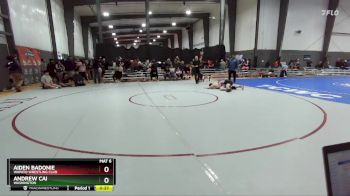 138 lbs 2nd Place Match - Aiden Badonie, Wapato Wrestling Club vs Andrew Cai, Washington