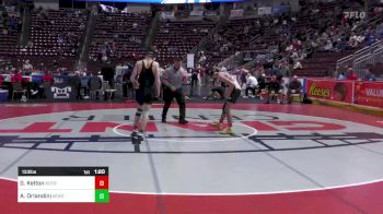 133 lbs Round Of 32 - Gavyn Kelton, Notre Dame GP vs Anthony Orlandini, Montour