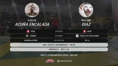 William Diaz vs Carlos Acuña 2026 ADCC Callao Open