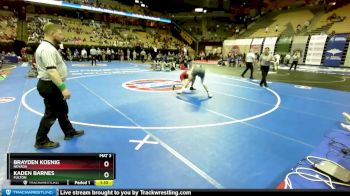 150 Class 2 lbs Champ. Round 1 - Kaden Barnes, Fulton vs Brayden Koenig, Nevada