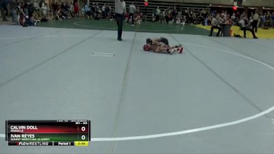 60 lbs Quarterfinal - Calvin Doll, Pinnacle vs Ivan Reyes, Summit Wrestling Academy