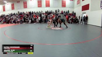 125 lbs Cons. Round 2 - Kendra Jilek, Medina Highland vs Alyssa Woodward, Vermillion