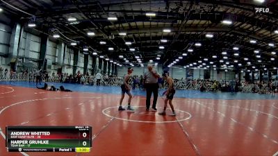 100 lbs Rd# 7- 10:45am Saturday Final Pool - Harper Gruhlke, Team BAM vs Andrew Whitted, East Coast Elite