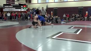 157 lbs Round 2 - Kaden Wiele, West Liberty vs Austin Buckman, Independence