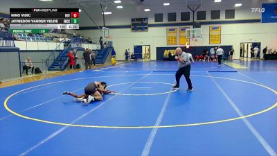 133 lbs Quarterfinal - Jaymeson Vander Velde, Iowa Western Community College vs Nino Vidic, Northern Oklahoma College-Tonkawa