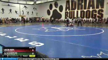 141 lbs Round 4 (8 Team) - Jacob Reed, Ohio Northern vs AJ Schoenfuss, Wisconsin-Oshkosh