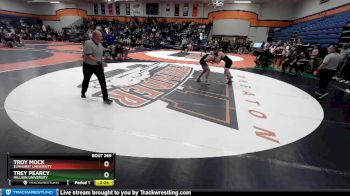141 lbs Cons. Round 2 - Troy Mock, Elmhurst University vs Trey Pearcy, Millikin University