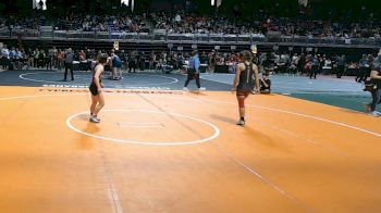5A 100 lbs Quarterfinal - Hailyn Jaye Gonzalez, Mission Sharyland Pioneer vs Lila Breedlove, Borger