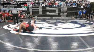 157 lbs Round 1 (16 Team) - Marcos Hernandez, Morgan County vs Cooper Moore, Ringgold