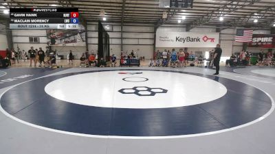 74 kg Cons. Sub-rd Of 32 - Gavin Hawk, NJRTC vs Maclain Morency, Laker Wrestling Club
