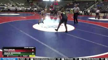 150 lbs Champ. Round 1 - Gracie Wisniowski, Mountain Home vs Kyla Gatlin, Little Rock Central