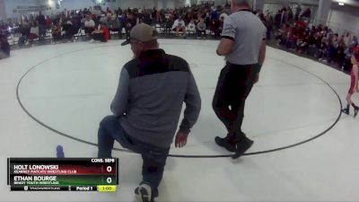 19 lbs Cons. Semi - Holt Lonowski, Kearney MatCats Wrestling Club vs Ethan Bourge, Brady Youth Wrestling