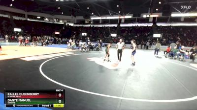 113 lbs Cons. Round 2 - Dante Manuel, Skyline vs Kallel Dusenberry, Glacier Peak