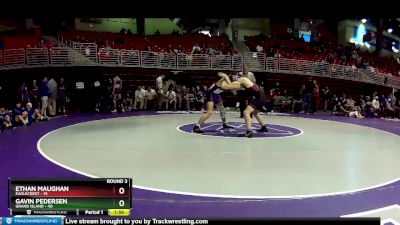 144 lbs Round 3 (6 Team) - Ethan Maughan, Eaglecrest vs Gavin Pedersen, Grand Island