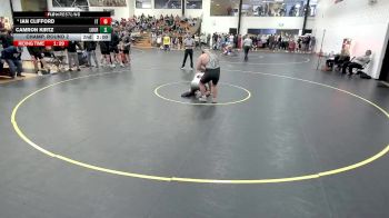 285 lbs Champ. Round 2 - Camron Kirtz, Lourdes vs Ian Clifford, Indiana Tech