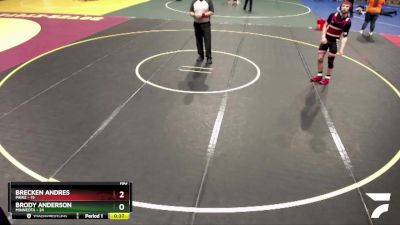 235 lbs Semis (4 Team) - Jayden Zajac, Pierz vs Tim Desmet, Minneota