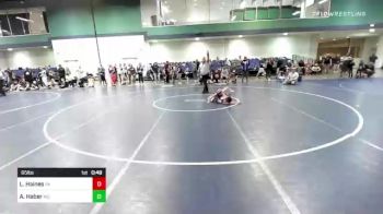 65 lbs 5th Place - Lincoln Haines, PA vs Avery Haber, MD