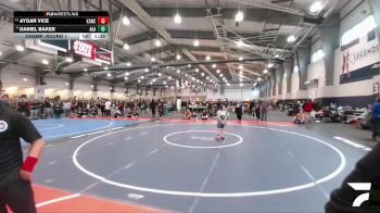 92 lbs Champ. Round 1 - Aydan Vice, Katy Area Wrestling Club vs Daniel Baker, Apex Grappling Academy