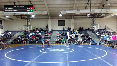190 lbs Round 2 (3 Team) - Tim Ramos, Appling County vs Elijah Williams, Long County