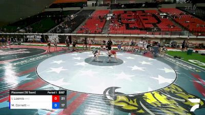 110 lbs Placement (16 Team) - Isabel Loomis, Washington 3 vs Megan Cornett, Alaska