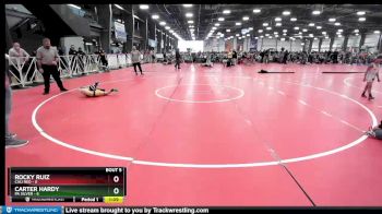 52 lbs Rd# 3 12:00pm Friday - Carter Hardy, PA Silver vs Rocky Ruiz, Cali Red