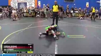 56 lbs Round 1 (6 Team) - Jordan Skodak, Backyard Brawlers vs Ian Webber, The Funky Singlets Teal