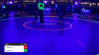 57 lbs Quarterfinal - Paxton Fellows, Cypress Wrestling Club vs Chestyn Krausz, AYWC