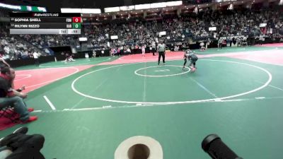 98 lbs Cons. Round 2 - Sophia Shell, FDMA vs Rilynn Rizzo, HAR1