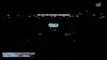 SoCo Intensity - Inspire [2026 L5 Senior - D2 - A Day 1] 2026 NCA All-Star National Championship