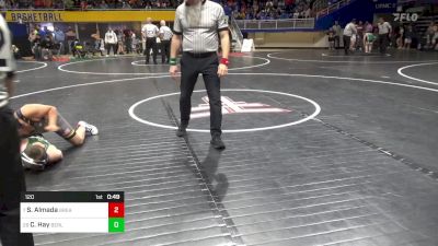 120 lbs Round Of 32 - Samuel Almada, Great Valley vs Colton Hay, Berlin