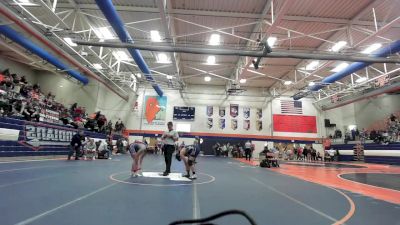 140 lbs Cons. Round 1 - Isabella Kirkpatrick, Kankakee (Sr.) vs Nancy Carreno, Romeoville (H.S.)